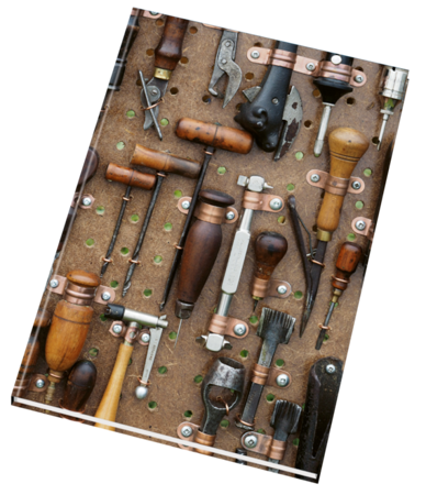 Záznamní kniha A4 96ls čtvereček nářádí