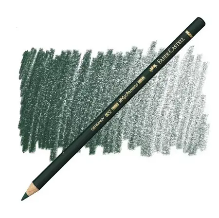 Pastelka Faber-Castell Polychromos 264 dark phthalo green