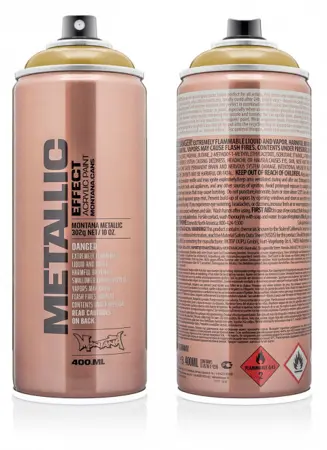 Barva ve spreji Montana Metallic 400ml 1030 zlato Aztécké