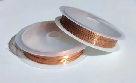 Dekorační drátek Ø0,3 mm  měděná