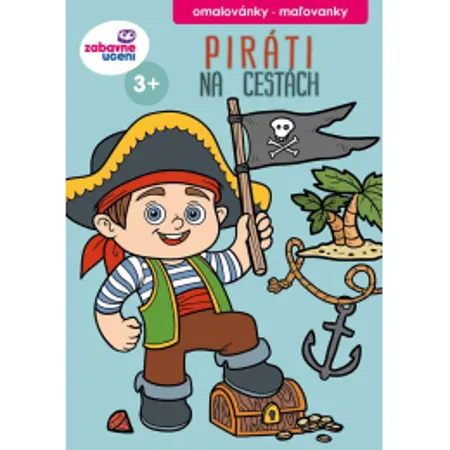 Omalovánka Piráti na cestách