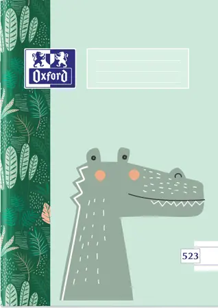Sešit Oxford Pastel 524 A5 linka kroko