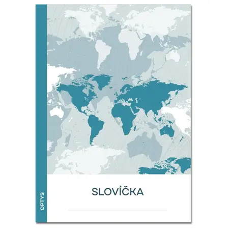 Optys Sešit na slovíčka A5 40 listů linkovaný