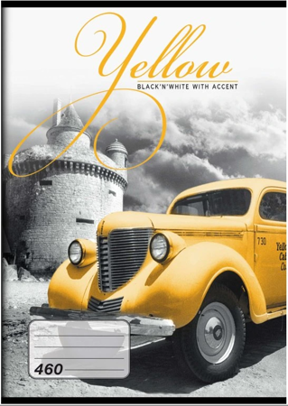 Sešit 460 A4 60ls čistý auto