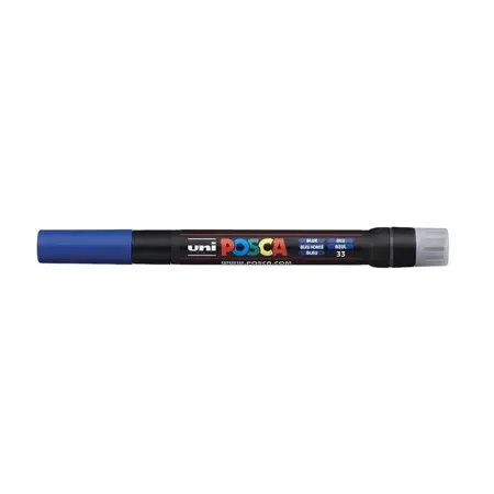 Štětečkový akrylový marker Uni Posca PC-350 – 33 blue
