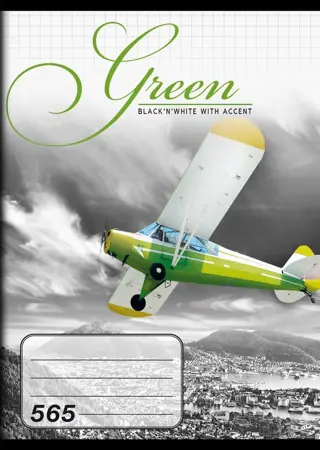 Sešit Notes 565 letadlo