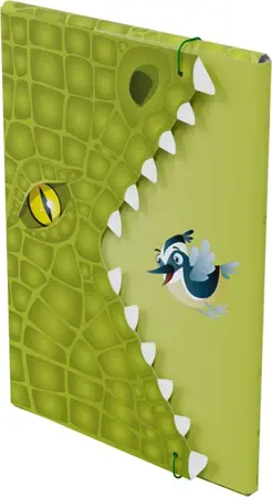 Paperipa kreativní aktovka organizér Aligátor