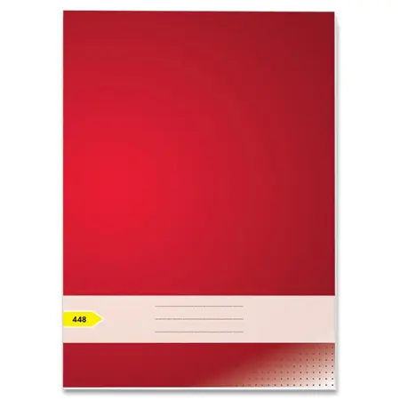 PAPÍRNY BRNO sešit bezdřevý 448 červený