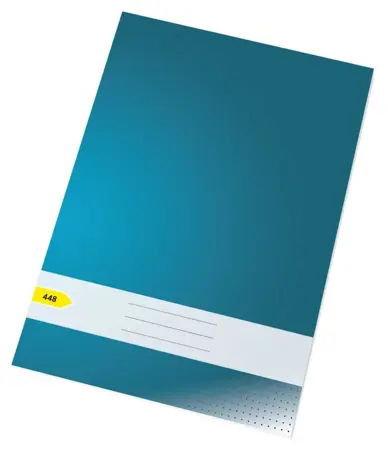 PAPÍRNY BRNO sešit bezdřevý 448 tyrkysový