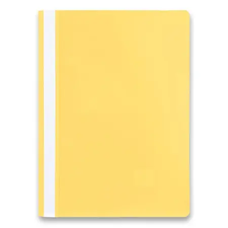 Rychlovazač A4 plastový žlutý