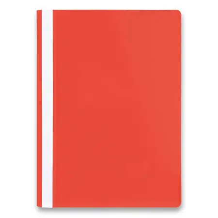 Rychlovazač A4 plastový červený