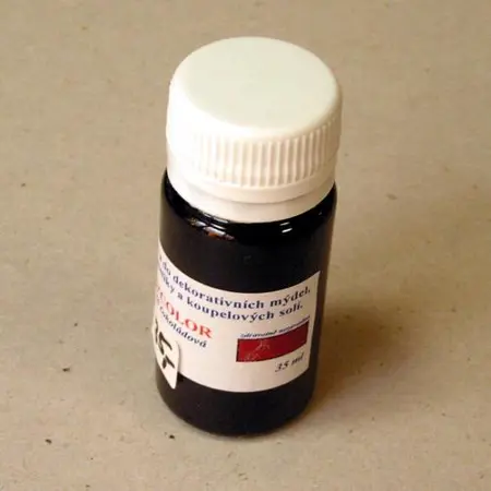 Barva do mýdla 20ml Čokoládová hnědá