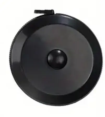 Měřicí páska 1.5m černá