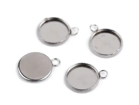 Lůžko z nerezové oceli Ø16 mm s očkem, polotovar