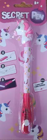 Pero s neviditelným inkoustem – Jednorožec