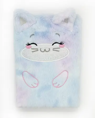 Poznámkový blok A5 Plyšová kočka