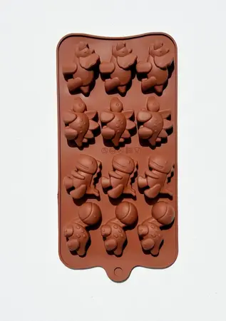 Silikonová forma na mýdlo dino