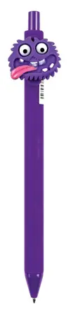 Kuličkové pero 0,7mm Monster fialová