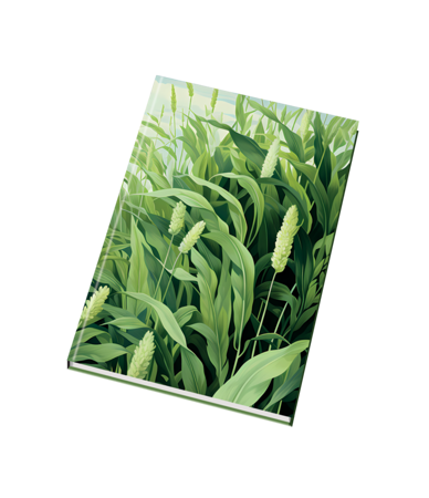 Záznamní kniha A4 96ls čistá Příroda 