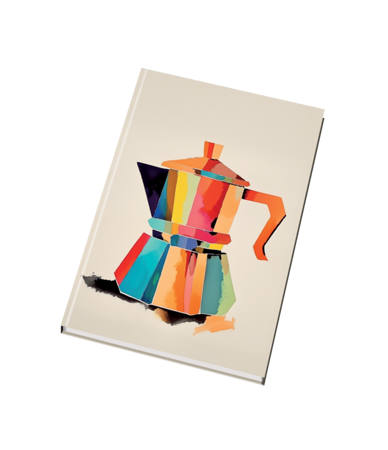 Záznamní kniha A5 96ls čistá Kávovar