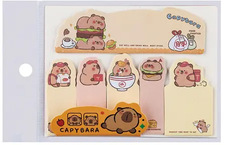 Samolepicí záložky Capybara