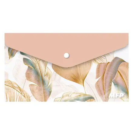 složka M druk DL PP potisk  peach