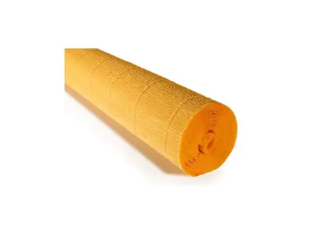 Krepový papír 50x250cm oranžová 