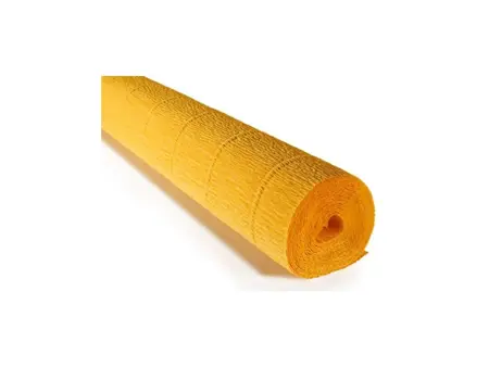 Krepový papír 50x250cm okrova