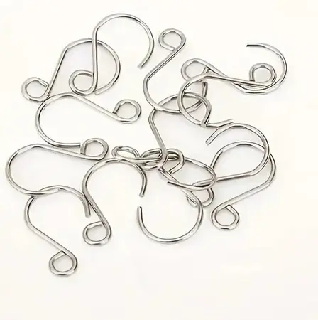 háček ve tvaru S ze nerezové oceli 