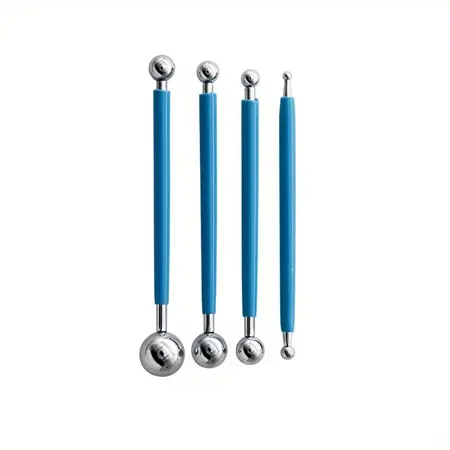 Sada tečkovacích embosovacích náčiní 4ks