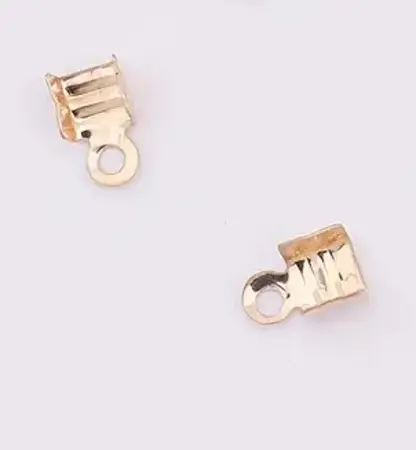 Zamačkávací koncovka 3.5mm*6.8mm Zlato