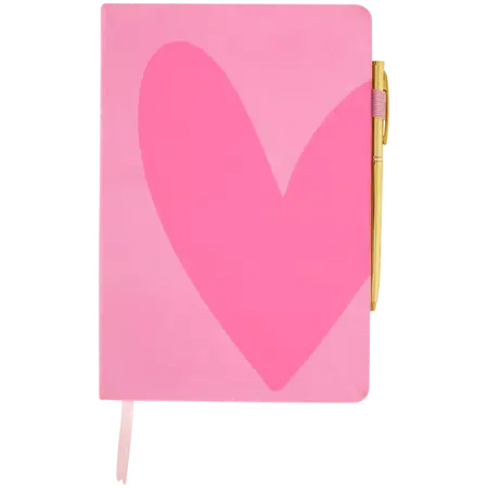 Poznámkový blok valentyn srdce