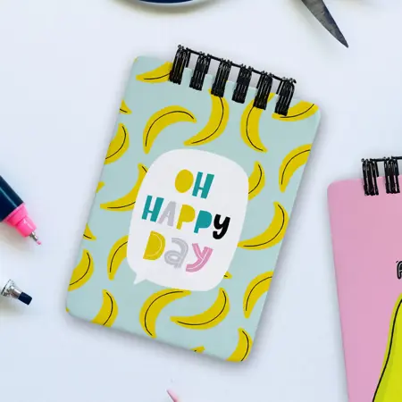 Blok kroužková vazba A7 Oh happy day