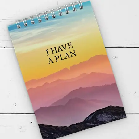 Blok kroužková vazba A6  I have plan