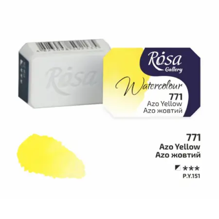 Akvarelová barva Rosa Gallery 2,5 ml – 771 azo yellow