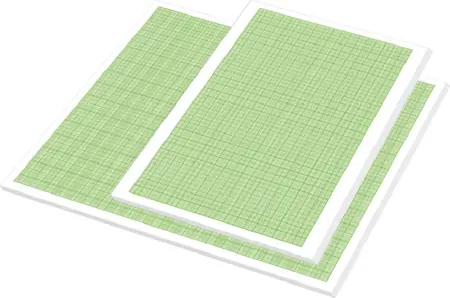 Milimetrový papír blok A4 20ls