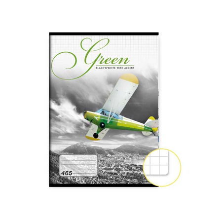      Sešit 465 A4 60ls čtvereček letadlo