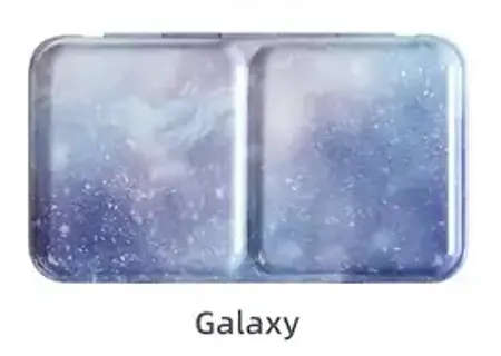 Akvarelová kazeta kovová Prázdná Galaxy