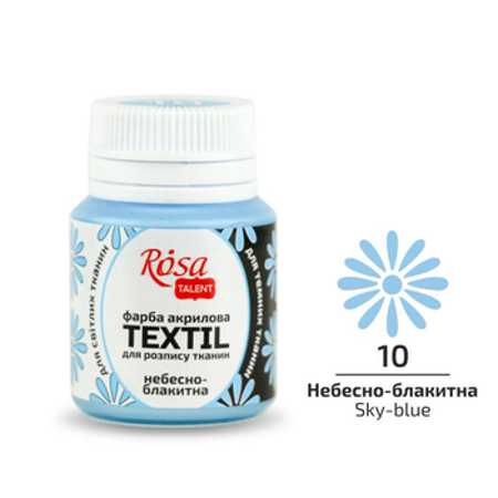 Barva na textil Rosa 20ml 10 sky blue