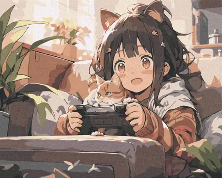 Malování podle čísel 40×50 cm – kreativní sada pro dospělé i děti Vzrušující hra 