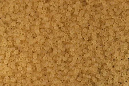 Rokajlové korálky - Round 11/0 :   Transparent-Frosted Lt Topaz TR-11-2F