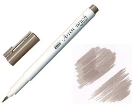 Štětcový fix MARVY BROWNISH GREY Artist Brush 1100-40