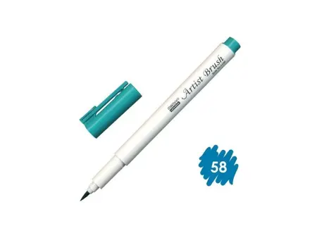 Štětcový fix MARVY Peacock Green  Artist Brush 1100-58