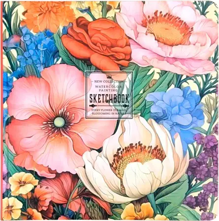 Sketchbook MEADOW 20 × 20 cm