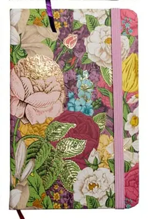 Zápisník FLOWER A6, 80-linky piony