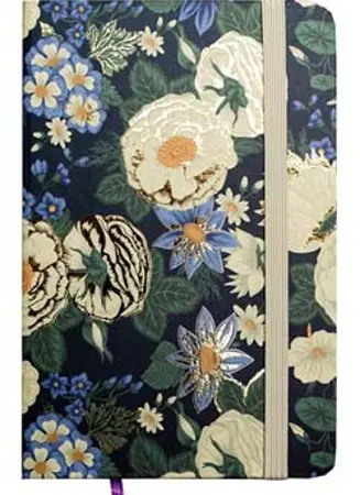Zápisník FLOWER A6, 80-linky Květiny 