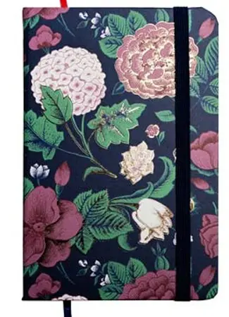 Zápisník FLOWER A6, 80-linky hortenzie