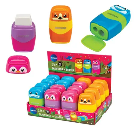 Ořezávátko 2 v 1 ANIMALS Tučňák 