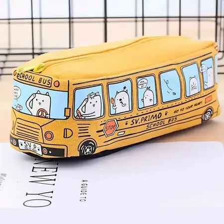 Penál School Bus – roztomilý penál ve tvaru školního autobusu
