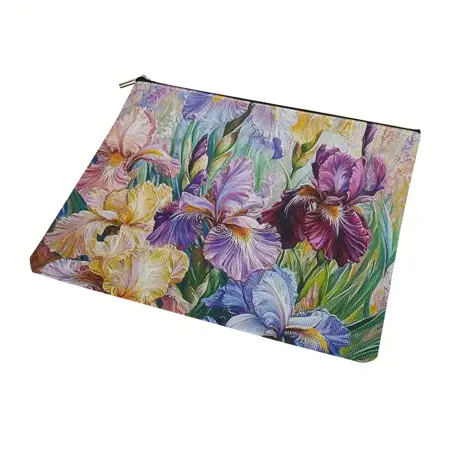 Kosmetická taštička s motivem květin – 25×17 cm